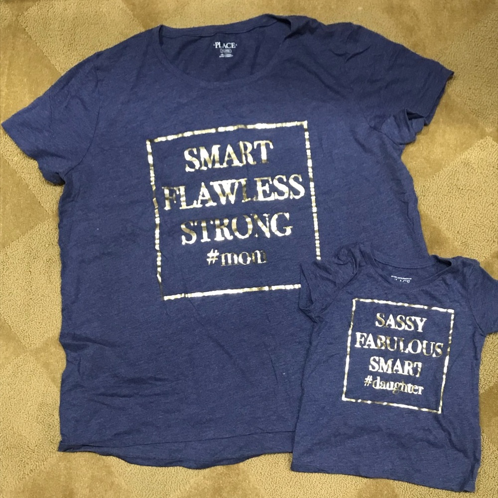 Mommy & me shirts by Children’s Place 2 shirts